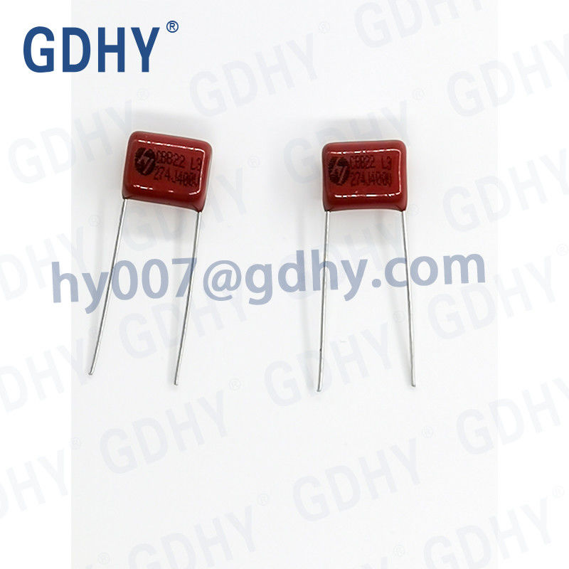 VDE 0.27μF CBB Polypropylene Film Capacitor Package Type